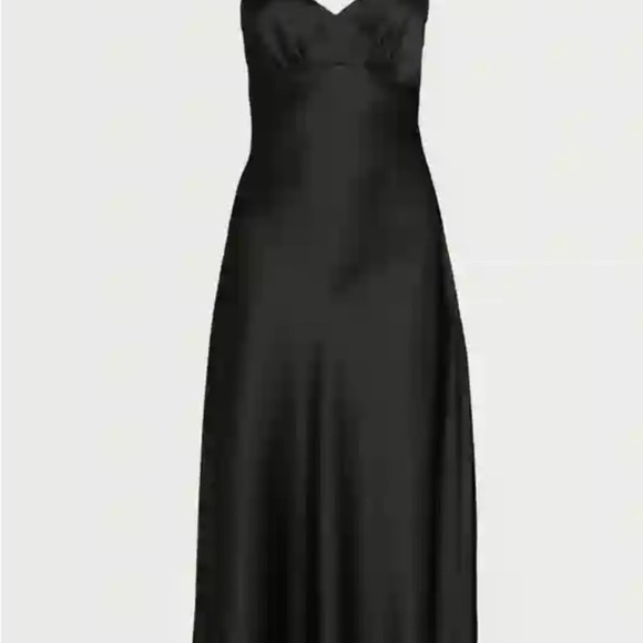 Sofia by Sofia Vergara Black Satin Chemise - Picture 3 of 8